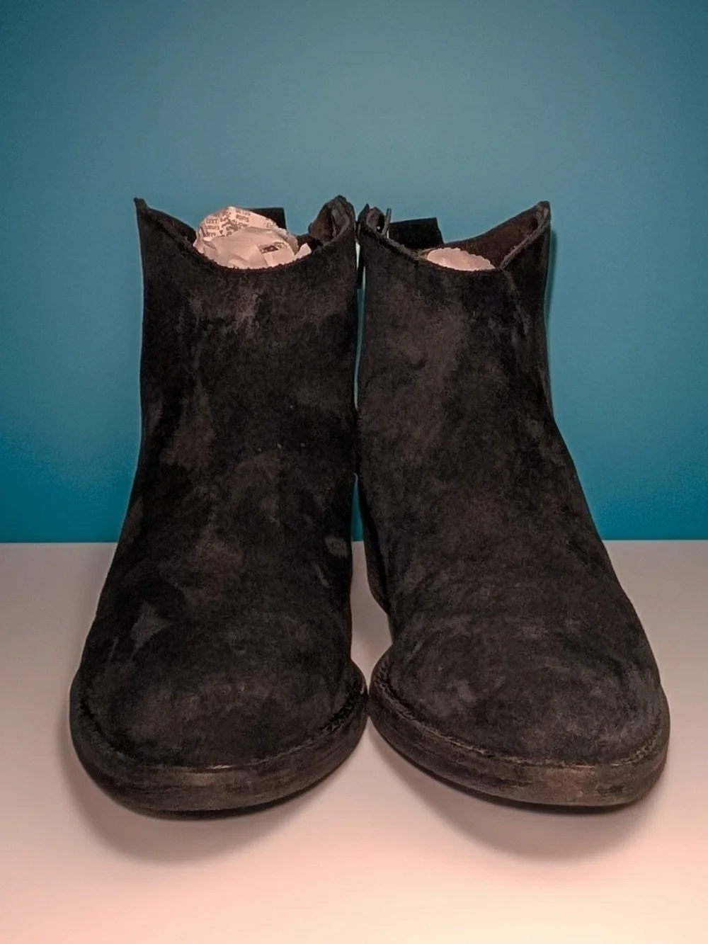 Marroqui Sanchez 1980 Black Suede Chelsey Bootie Size EU 40 US 9.5